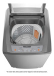 Lavarropas Carga Superior Gafa Digifit 6,5kg 750rpm Plata