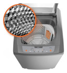 Lavarropas Carga Superior Gafa Digifit 6,5kg 750rpm Plata