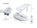 Bidet Para Inodoro Gadnic Agua Fria/caliente
