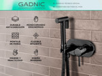 Bidet de Mano Gadnic Duchador Agua Caliente y Fria 