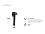 Bidet de Mano Gadnic Duchador Agua Caliente y Fria 