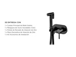 Bidet de Mano Gadnic Duchador Agua Caliente y Fria 