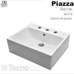 Bacha De Apoyo Piazza Baño Lavatorio A117-3 Para Apoyar Loza