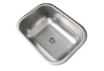Pileta Bacha Cocina Simple Acero Inox 27 X 37 X 14 DH27
