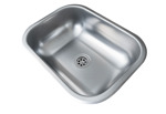 Pileta Bacha Cocina Simple Acero Inox 27 X 37 X 14 DH27