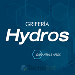 Griferia Lavatorio Hydros Canilla Baño Viva Cromo Metal