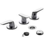 Griferia Baño Fv Epuyen 295/l2 Juego Bidet 2 Llaves