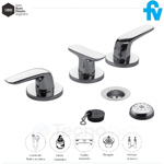Griferia Baño Fv Epuyen 295/l2 Juego Bidet 2 Llaves