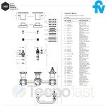 Grifería Fv Alerce Bidet C/ Transf Cierre Ceramico 0295/d7