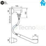 Duchador Manual De Pared Fv Duchamatic Sin Ducha 0119.02