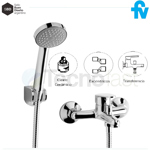 Griferia Ducha Y Bañera Exterior Fv Compacta 0310/m4 Cromo