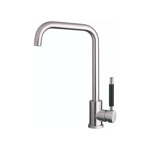 Grifería Cocina Monocomando Gourmet Inox 10303ss Piazza Color Acero inoxidable