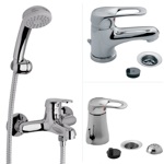 Combo Grifería Fv Arizona Lavatorio + Bidet + Ducha exterior