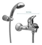Griferia De Ducha Exterior Hydros Link Monocomando 1705411