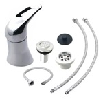 Griferia Bidet Monocomando Hydros 405411 + Accesorios