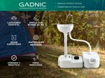 Pileta Lavatorio Portátil Gadnic ASP200 Lavadero Agua