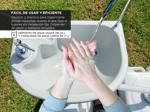 Pileta Lavatorio Portátil Gadnic ASP200 Lavadero Agua