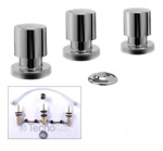 Griferia Baño Bidet Hydros Viva Cromo 405211 Transferencia