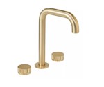 Griferia Baño Lavatorio Peirano Fabric Gold 60-100g Dorado