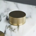 Griferia Baño Lavatorio Peirano Fabric Gold 60-100g Dorado