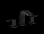 Griferia Piazza Level Black Negro Lavatorio Mesada Negro