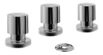 Grifería Bidet Doble Comando Hydros Viva Plus 403911 - Acabado Cromado