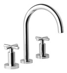 Grifería Lavatorio Canilla Baño Mesada Piazza Novara 21001 Acabado Cromado Color Plateado