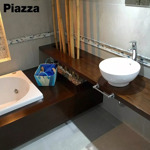 Bacha Baño Porcelana Apoyar 420x170 Redonda Con Antidesborde Acabado Esmaltado Color Blanco