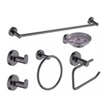 Kit Accesorios Piazza Sensus 73229gf 6 Pzas Grafito