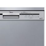 LAVAVAJILLAS MIDEA DE-312SAR1 12 CUBIERTOS 6 PROGRAMAS SILVER