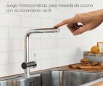 Griferia Cocina Fv Libby 411.04/39e Monocomando Touch Tactil