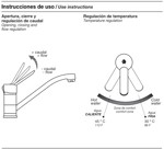 Griferia Cocina Fv 0411.01/b2 Mesada Newport Monocomando