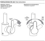 Griferia Cocina Fv Puelo Monocomando Mesada 411.04/b5 Cromo