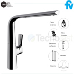 Griferia Monocomando Cocina Fv Aromo Mesada 411.04/d8 Cr