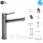 Griferia Cocina Fv Temple Cromo Monocomando 0411/87 Cr