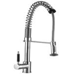 Grifo Cocina Monocomando Rociador Extraíble Flexible Piazza