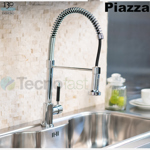 Grifo Cocina Monocomando Rociador Extraíble Flexible Piazza