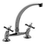 Grifo de Cocina Doble Comando FV 64 Denisse 0416/64 Cromo