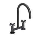 Griferia Cocina Peirano Black Velvet 51-190 Cierre Ceramico