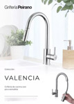 Griferia Monocomando Cocina Peirano Valencia Rociador Cromo