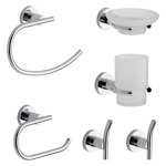 Kit De Accesorios 6 Piezas Fv Libby 0179.06/39 Set Baño