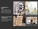 Kit x 20 Luces Led Para Espejo Gadnic Z1300 Maquillaje Makeup Usb
