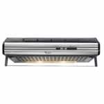 Purificador Whirlpool con y sin salida al exterior de 60 CM Inox/Negro
