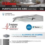 Extractor Purificador Aire Campana Liliana Purify Plus Kp992