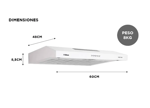 Purificador de Aire Liliana Purify Slim KP981 140 Watts
