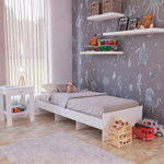 Cama Simple C20 Blanca