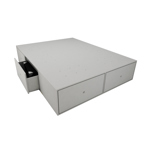 Cama Base de Colchón con 6 cajones  200 x 205 x 37 cm  CODIGO 3011 BLA