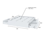 Cama Box Doble C141 Blanca