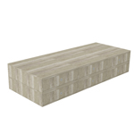 Cama con 6 Cajones  80x201 cm  Linea Cubo CODIGO 4033 HEL