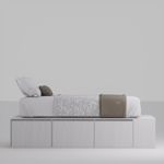 Cama PRO EMC 1 Plaza con 3 Cajones y 1 Zapatero Venezia